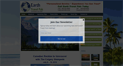Desktop Screenshot of earthtravelpals.com